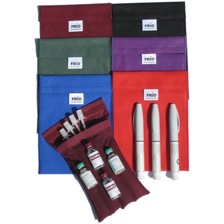 Frio Insulin Cooling Large Wallet-liner- Black 1130LgSleeve